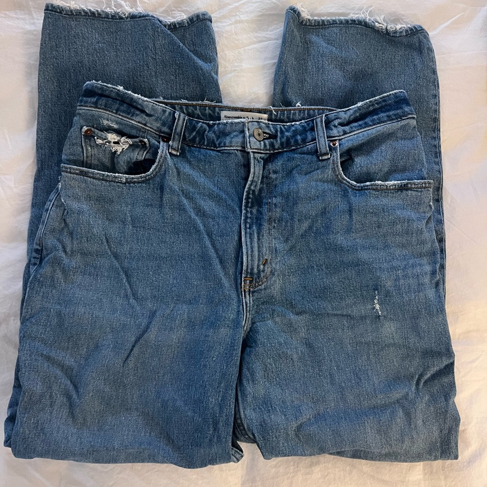 Abercrombie curve love high rise 90s relaxed jeans